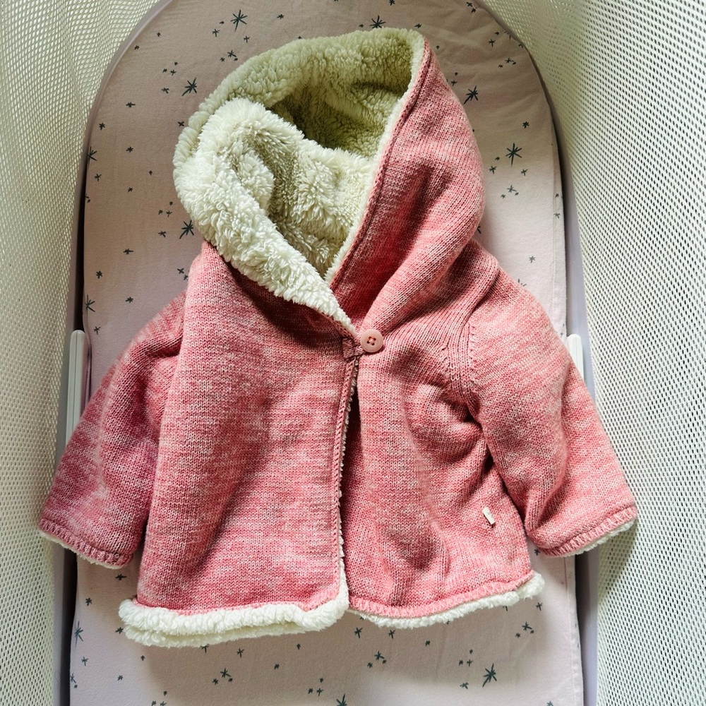 Baby Sherpa lined jacket, 0/3 months